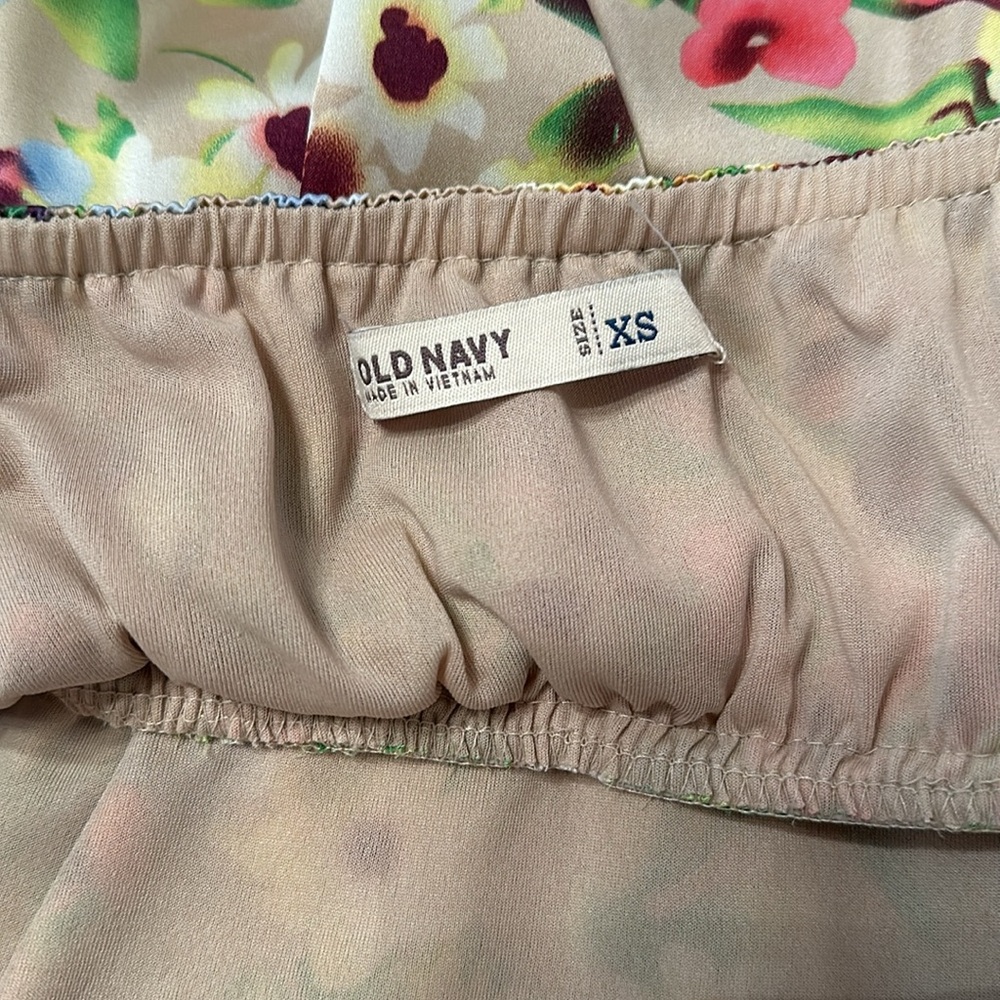 Old Navy empire waist spaghetti straps long dress size XS - Picture 5 of 5